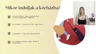 Ha elindul a szülés